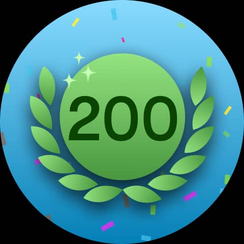200 Volunteer Hours