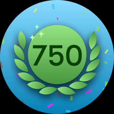 750 Volunteer Hours
